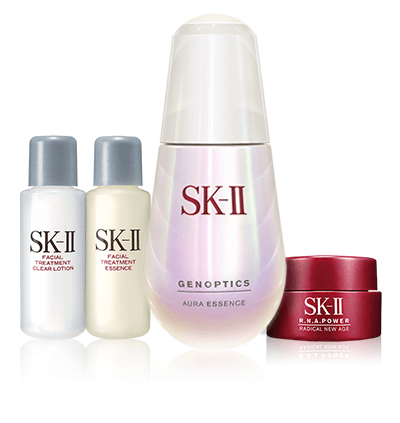 Bộ SK-II sản phẩm trắng da Genoptics Aura Essence Kit