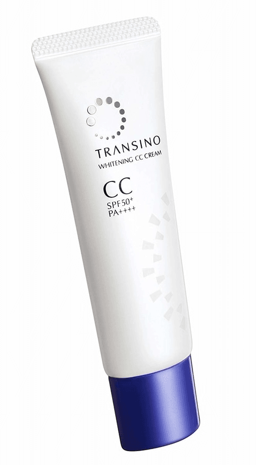 KEM TRANG ĐIỂM CC TRANSINO WHITENING CREAM SPF50+/PA++++