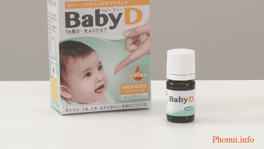 VITAMIN D DẠNG NƯỚC CHO TRẺ SƠ SINH VÀ TRẺ NHỎ BABY D